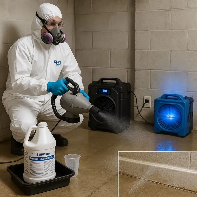 Sanitization and Odor Removal process in Hudson, TX